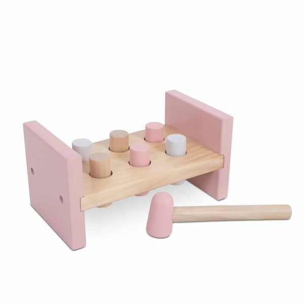 Houten hamerbank Pink