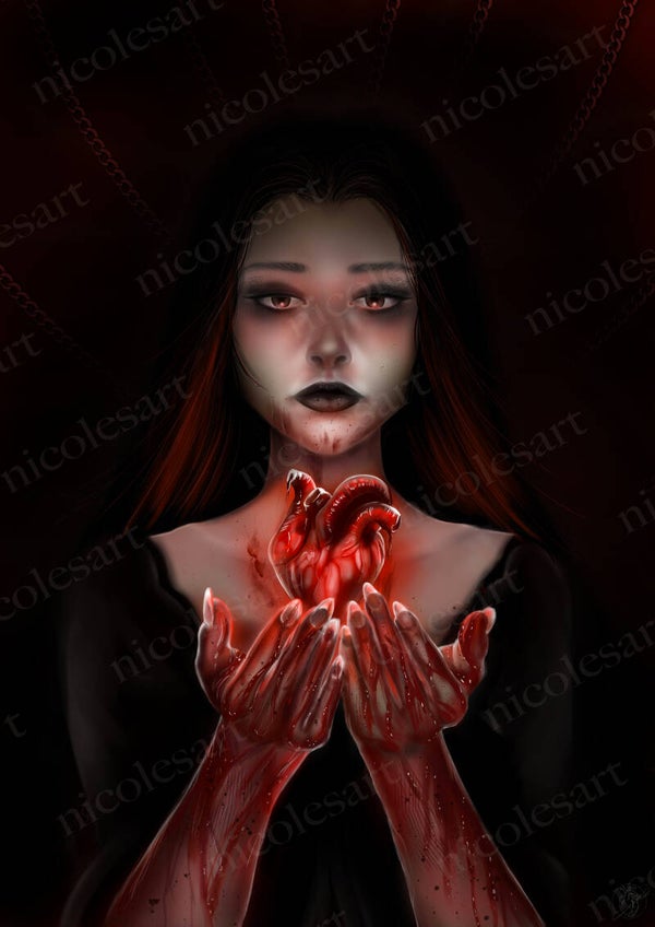 Kunstposter "MY HEART"