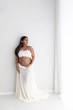 maternity dress available at Dixie Lee Photography Auckland studio