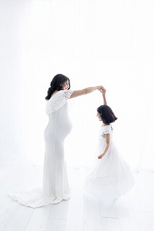 maternity dress available at Dixie Lee Photography Auckland studio