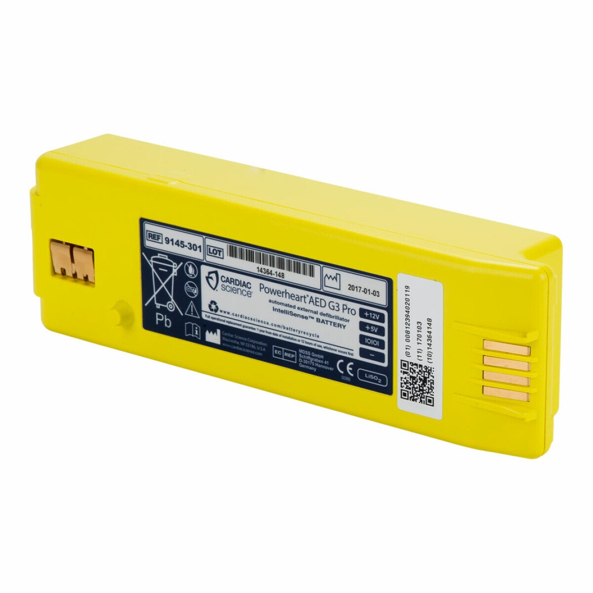 Cardiac Science Powerheart G3 Elite Batterij