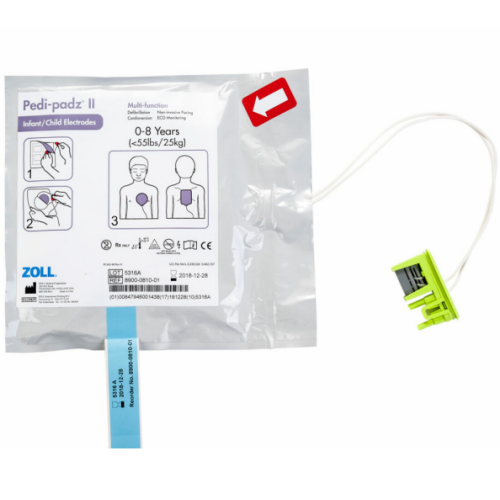 Zoll AED Plus Stat Padz II elektroden voor kinderen