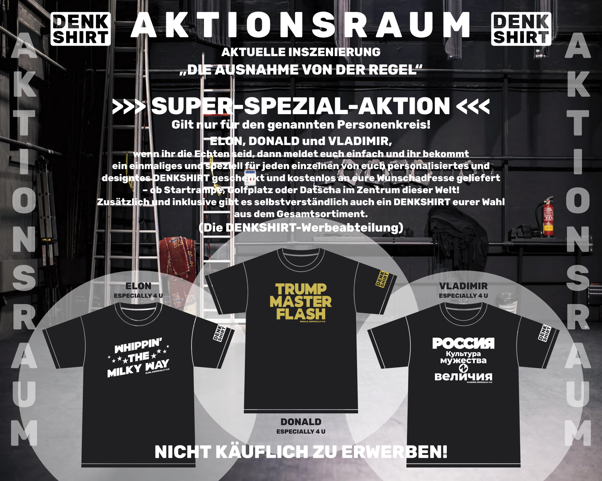 DENKSHIRT – DENKraum für eigenständiges Denken.