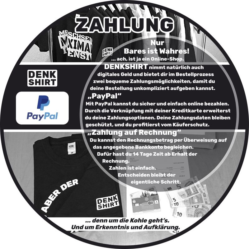 DENKSHIRT – DENKraum für eigenständiges Denken.