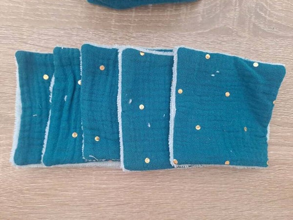 Panier et ses 5 lingettes