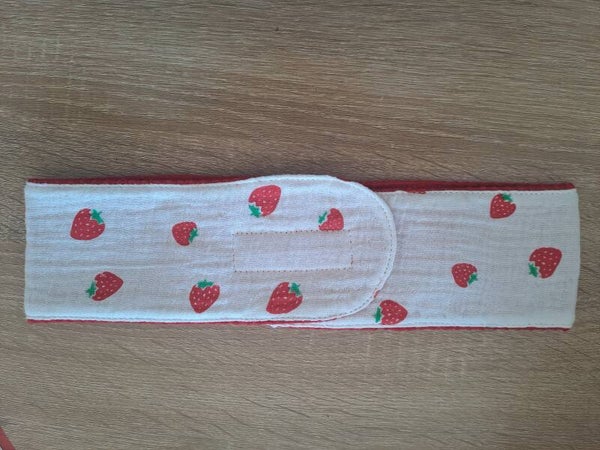 Bandeau de Soin Fraises et ses manchettes