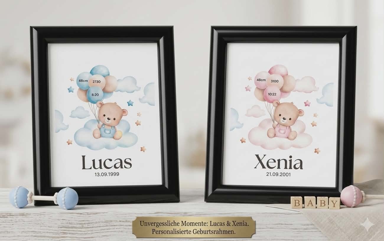 kleine Geschenkidee für Geburt oder Taufe
