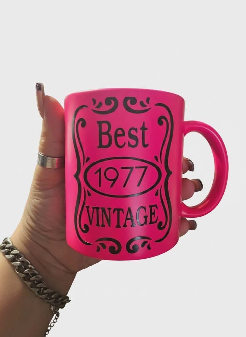 Tasse mit Schriftzug