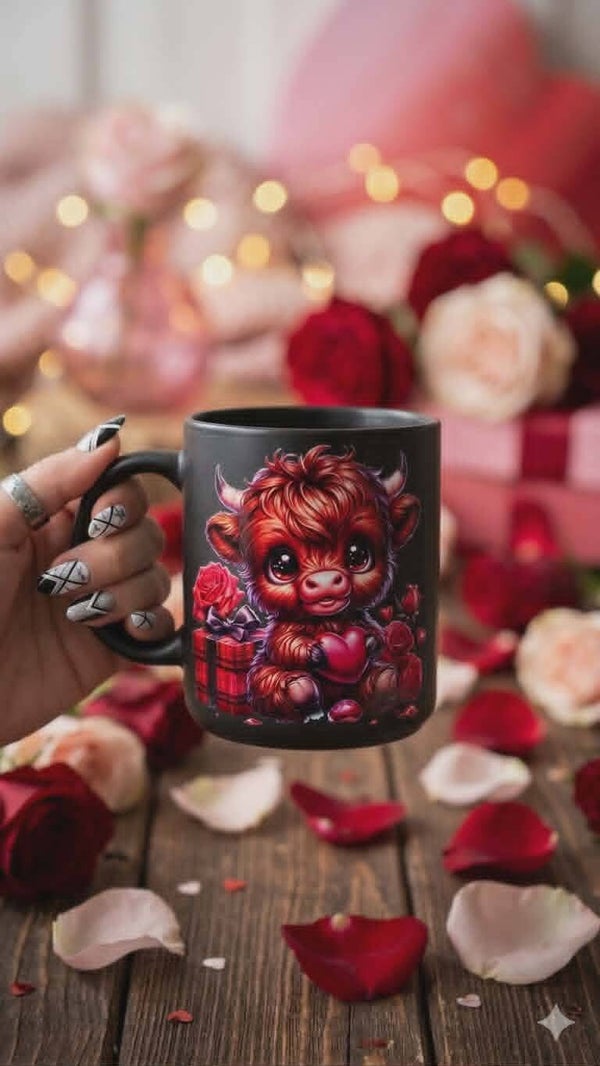 Süße Highland Kuh Tasse