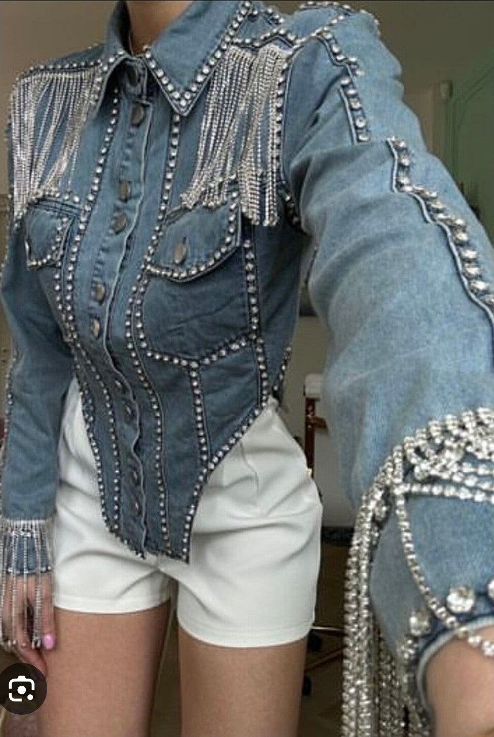 Katana jeansowa rozmiar  uniwersalny