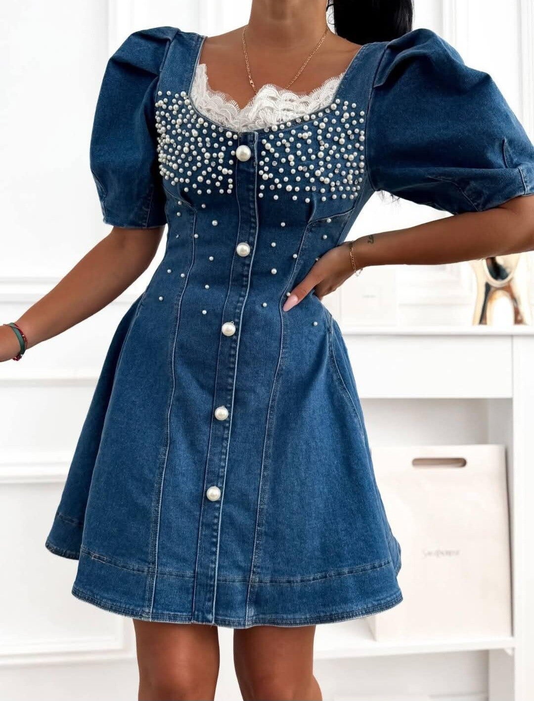 Sukienka jeansowa Princes S/M