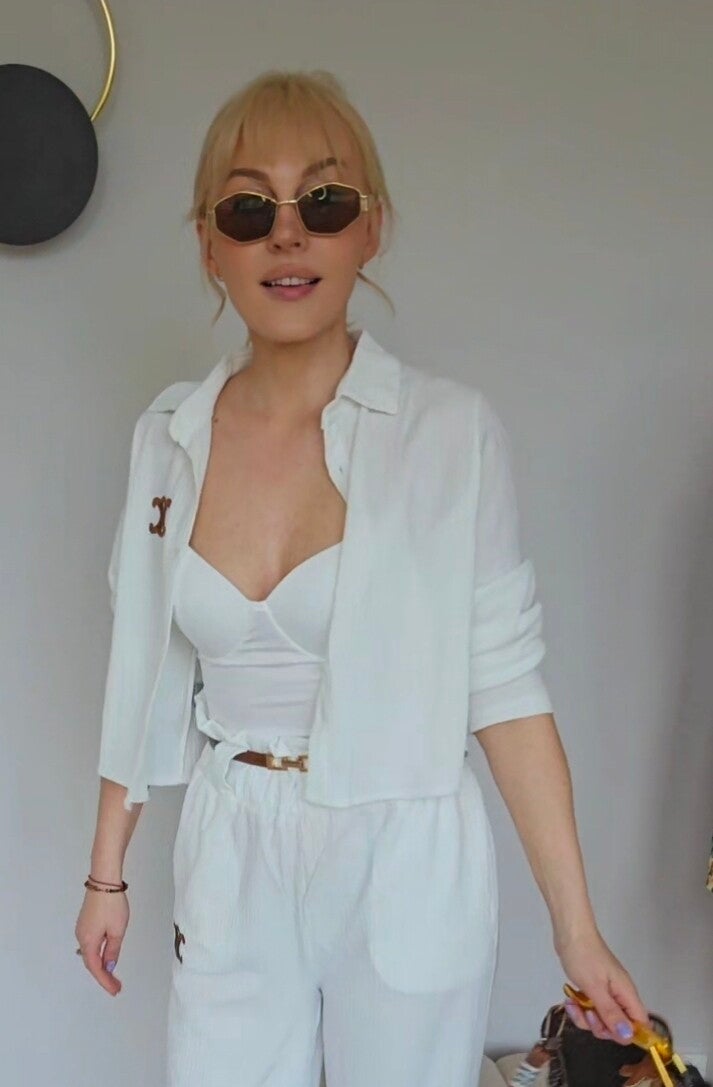 Top White S/M M/L