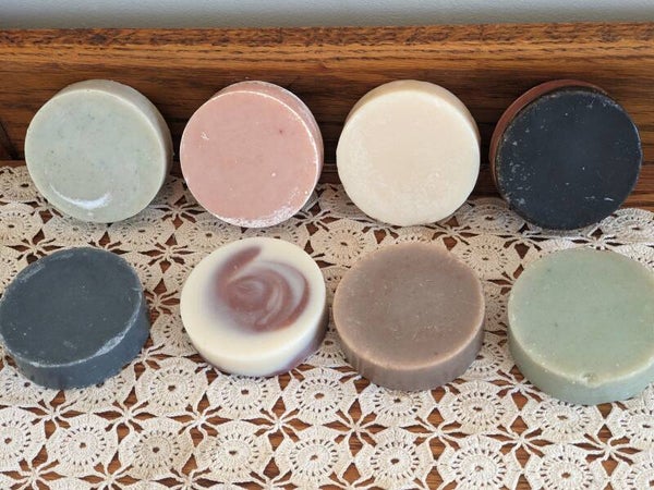 Tallow Goat Milk Soap 3.5 oz Circle Bars