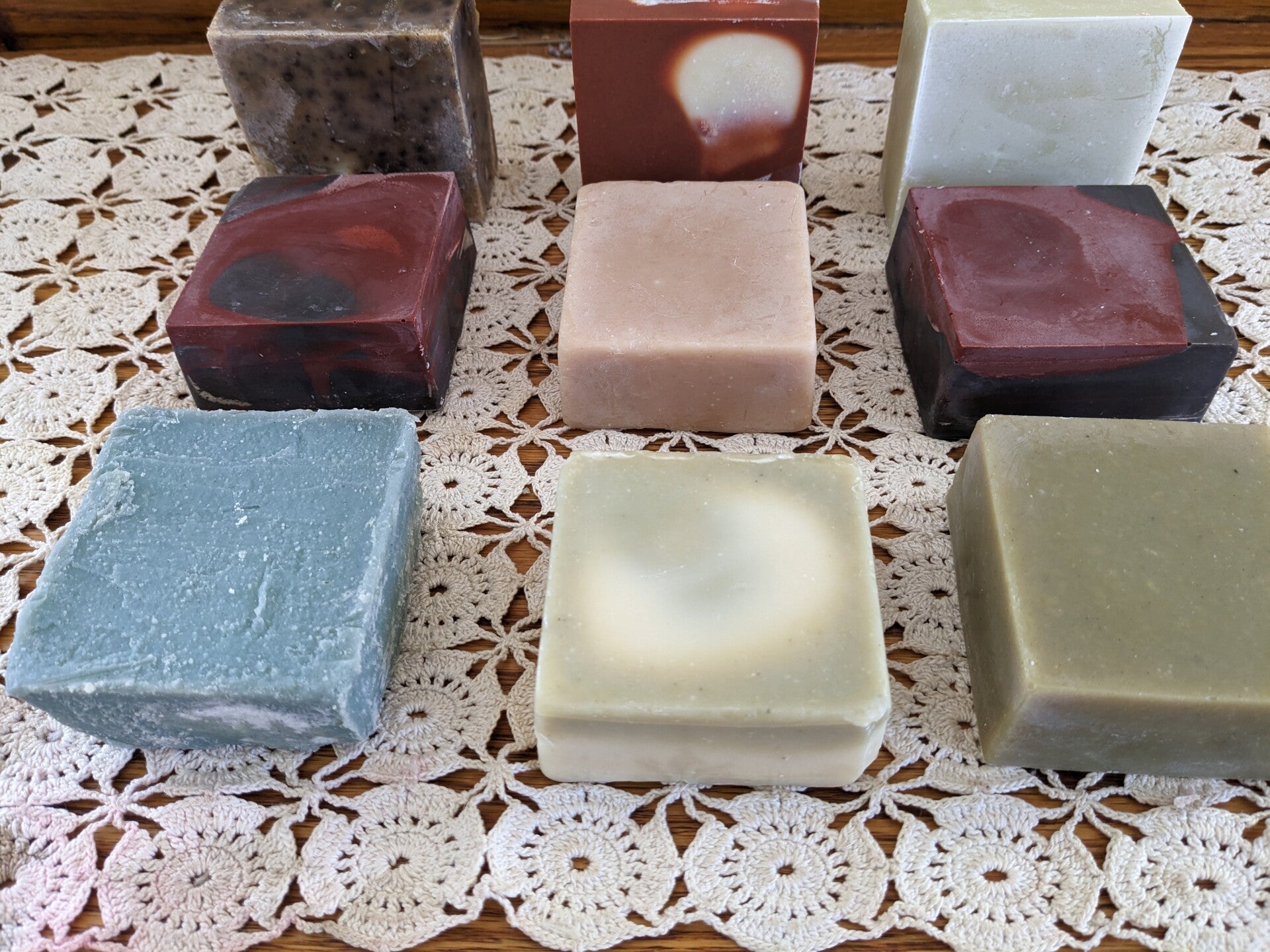 Tallow Goat Milk Soap 4.5 oz Square Bars