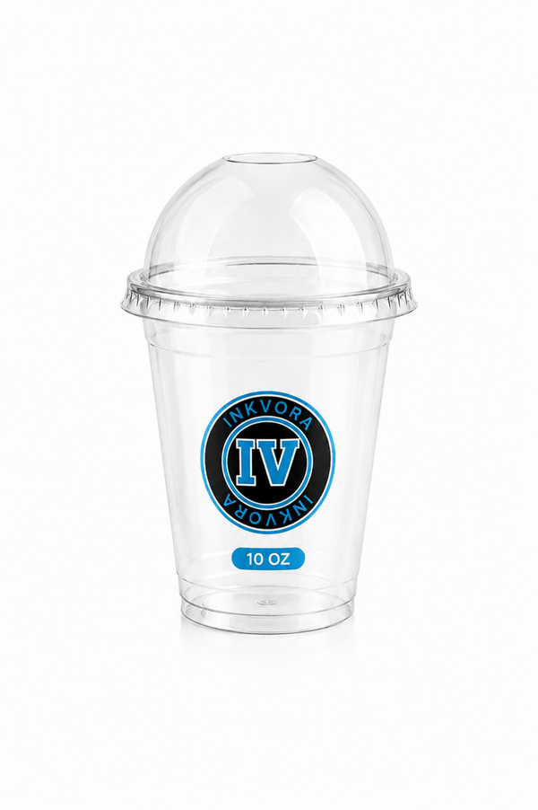 10 oz Bedrukte Plastic Bekers met Logo
