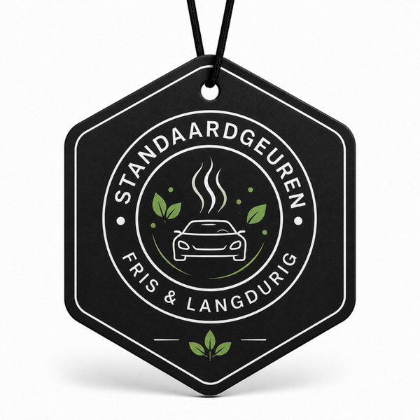 Autogeurhangers met Logo | Standaardgeuren | Full Colour Bedrukt