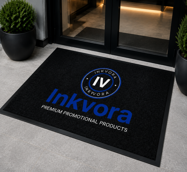 Inkvora Premium Logo Carpet 60x100 cm – Professionele Entree Mat