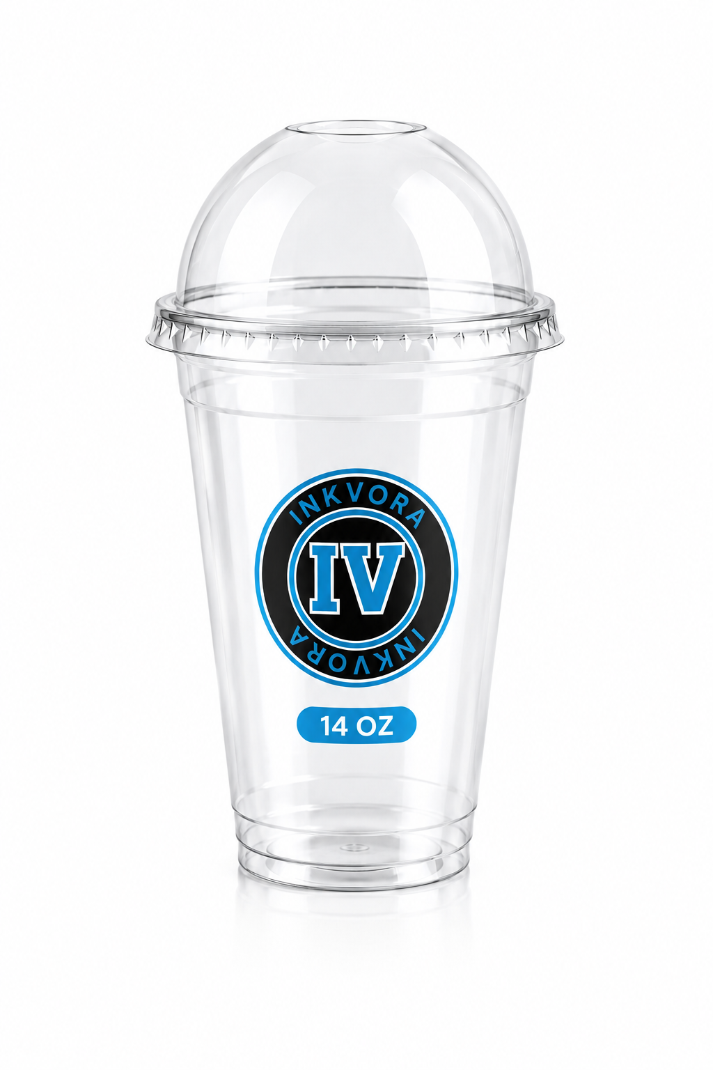 14 oz Plastic Bekers Bedrukken in 1 Kleur