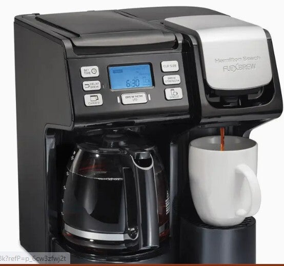 Hamilton Beach Flexbrew 12-Cup/Single Serve Coffee Maker Price $137.95