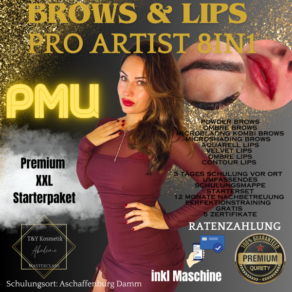 Permanent Make up Artist Kombi Schulung ALL INKL. 50% Rabatt ♥️
