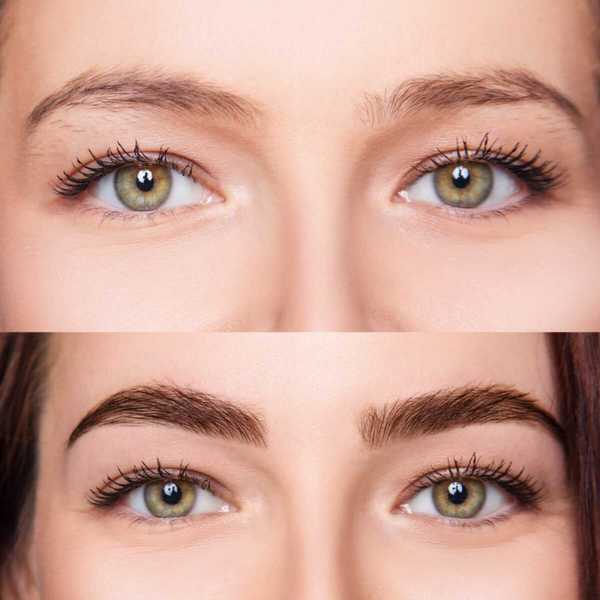 Augenbrauen färben mit Henna Brows