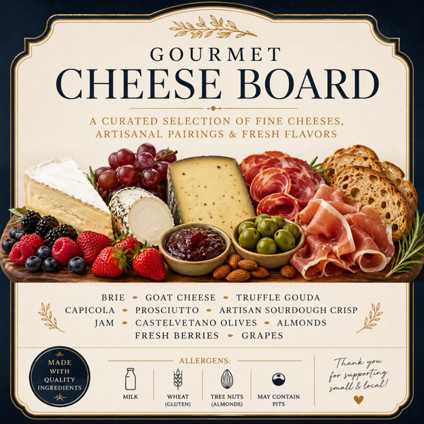 Gourmet Cheese Board
