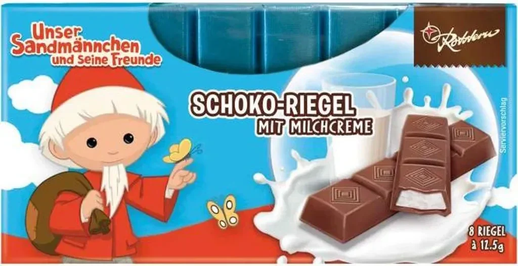 Rotstern Sandmann Schoko-Riegel (100g)