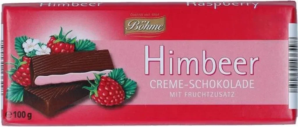 Böhme Himbeer-Creme-Schokolade (100g)