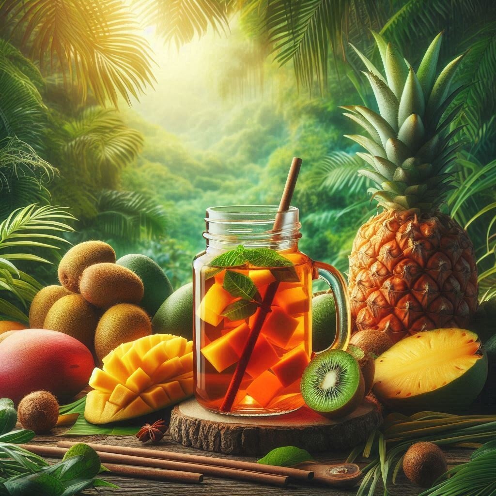 Früchteteemischung Dschungelfrüchte 100g