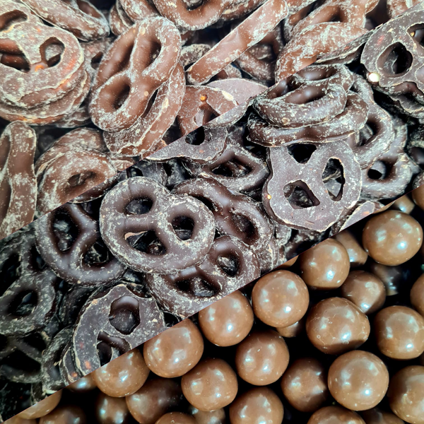 Schoko-Brezel-Mix 300g