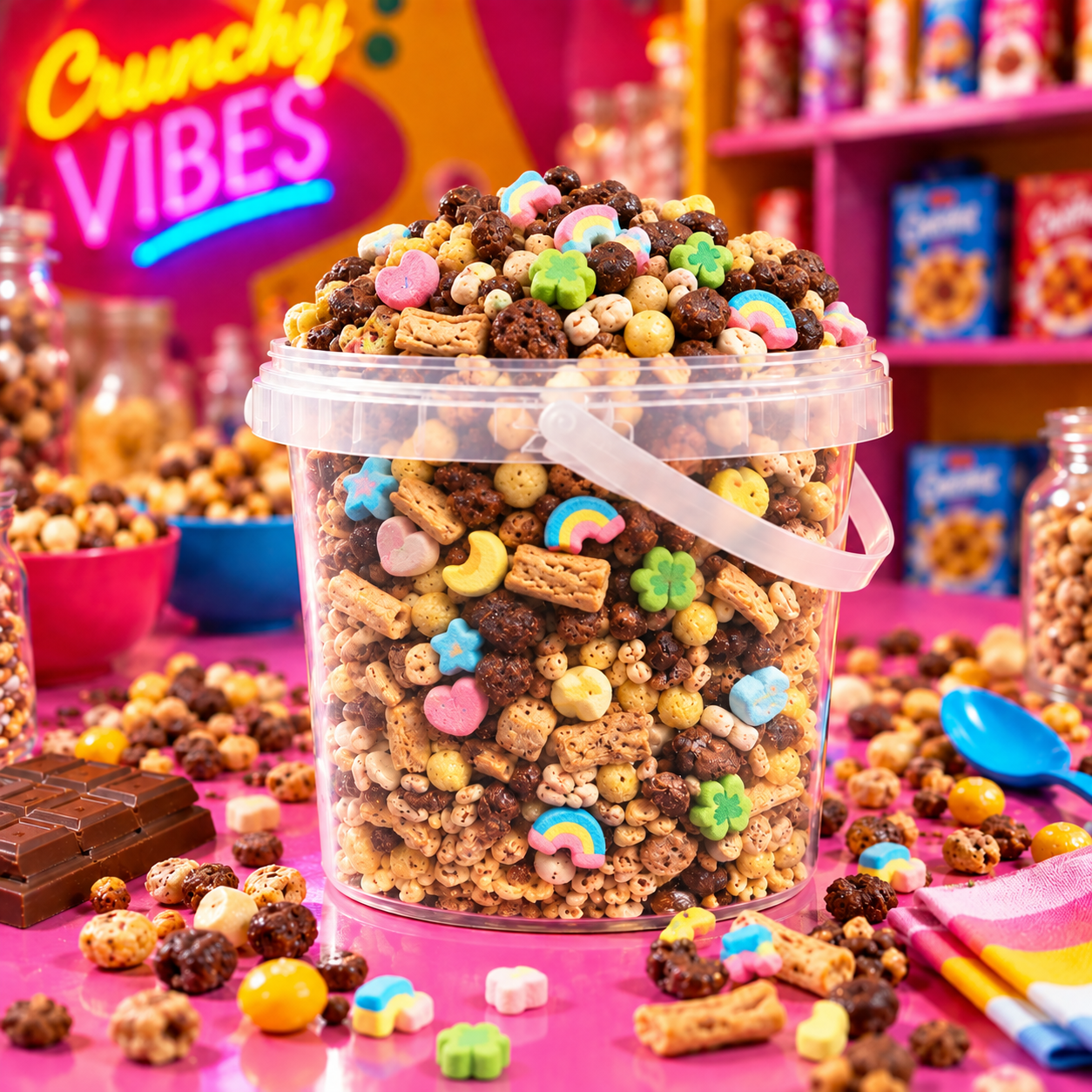 Cornflakes Mix Schoko (Eimer)
