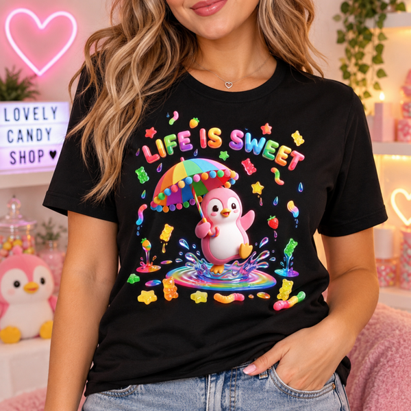 T-Shirt "LIFE IS SWEET"