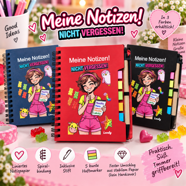 Notizblock inkl. Kugelschreiber