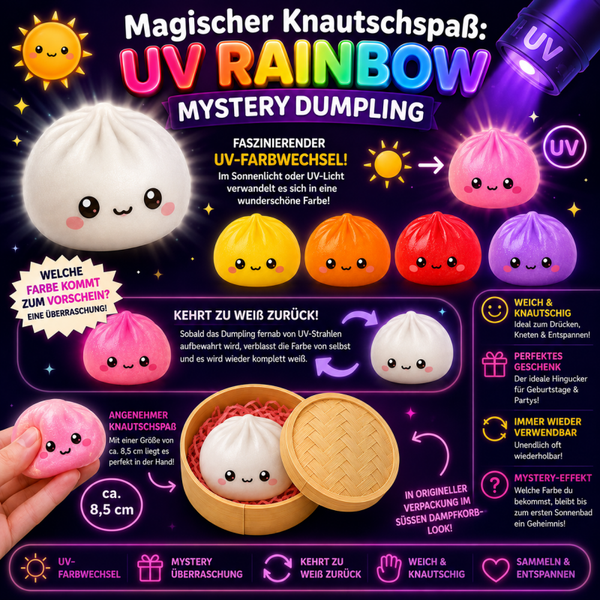 UV Rainbow Mystery Dumpling
