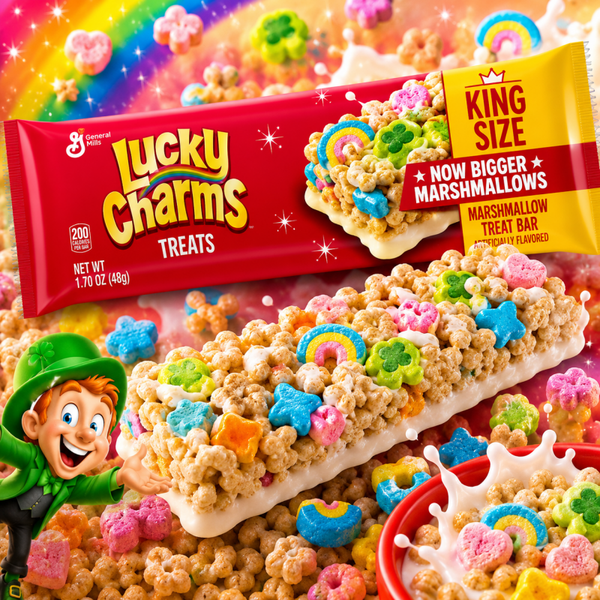Lucky Charms Treats Bar King Size 48g