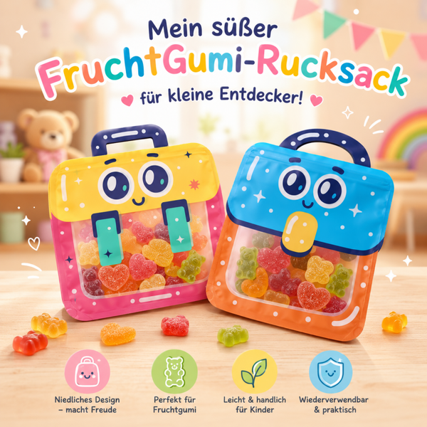Fruchtgummi-Rucksack 300-400g