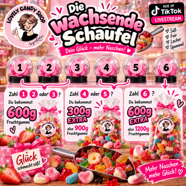 Die wachsende Schaufel 600g