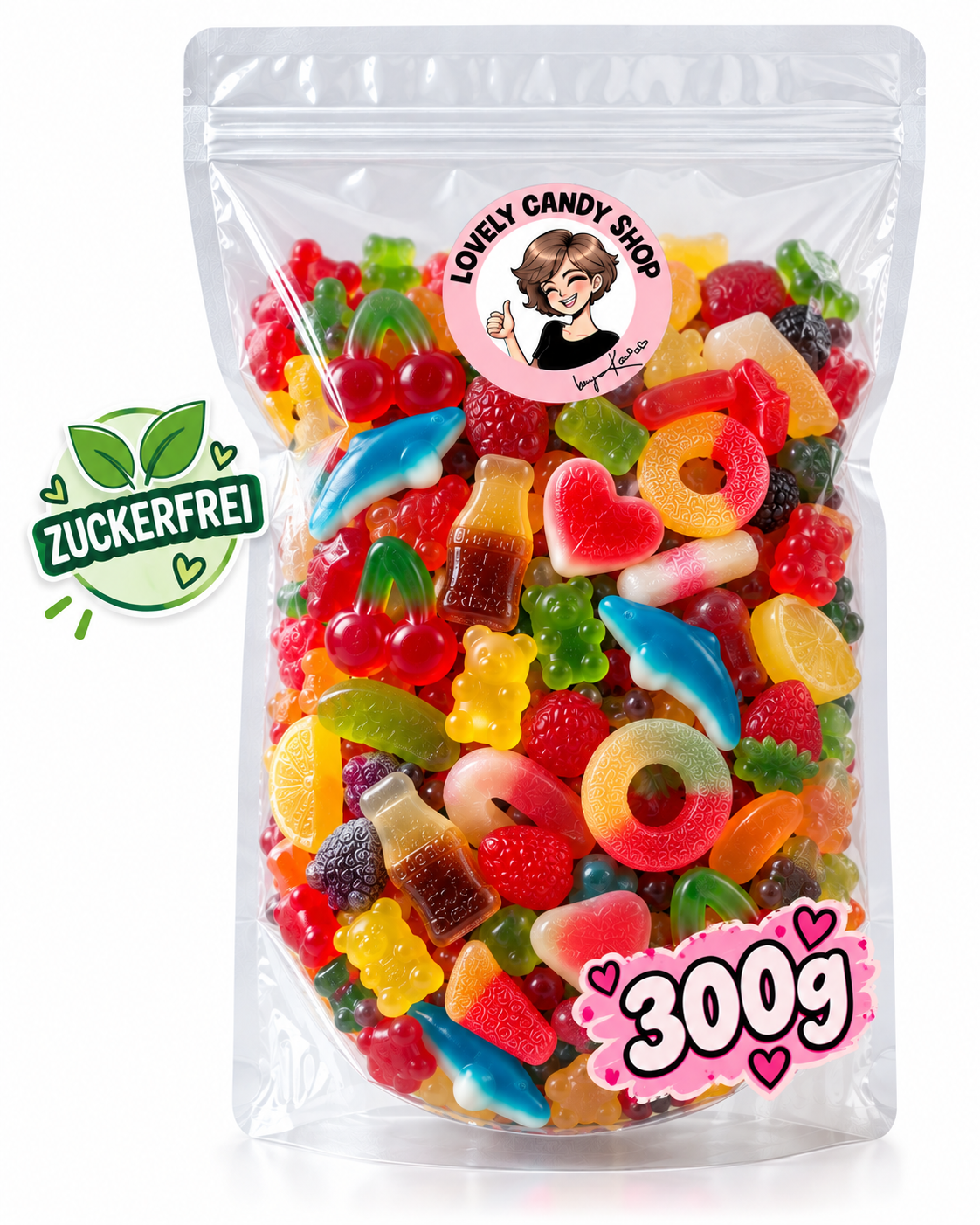 Deine Zuckerfreie Naschtüte 300g