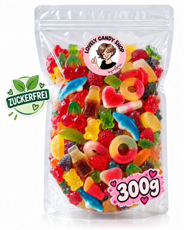 Deine Zuckerfreie Naschtüte 300g