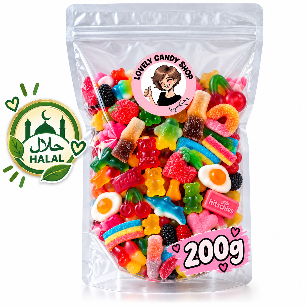 Deine Bunte HALAL Naschtüte 200g