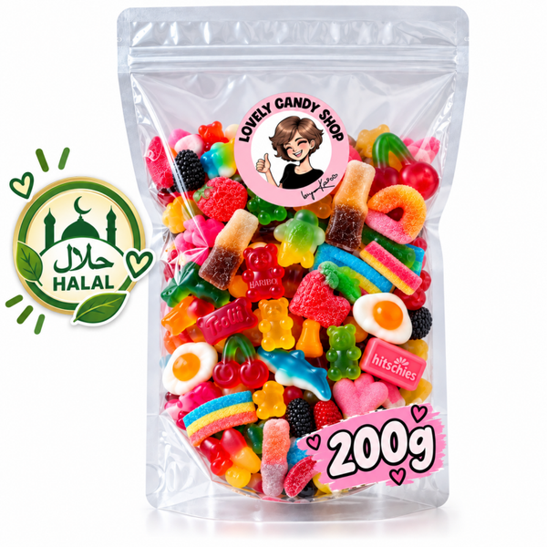 Deine Bunte HALAL Naschtüte 200g