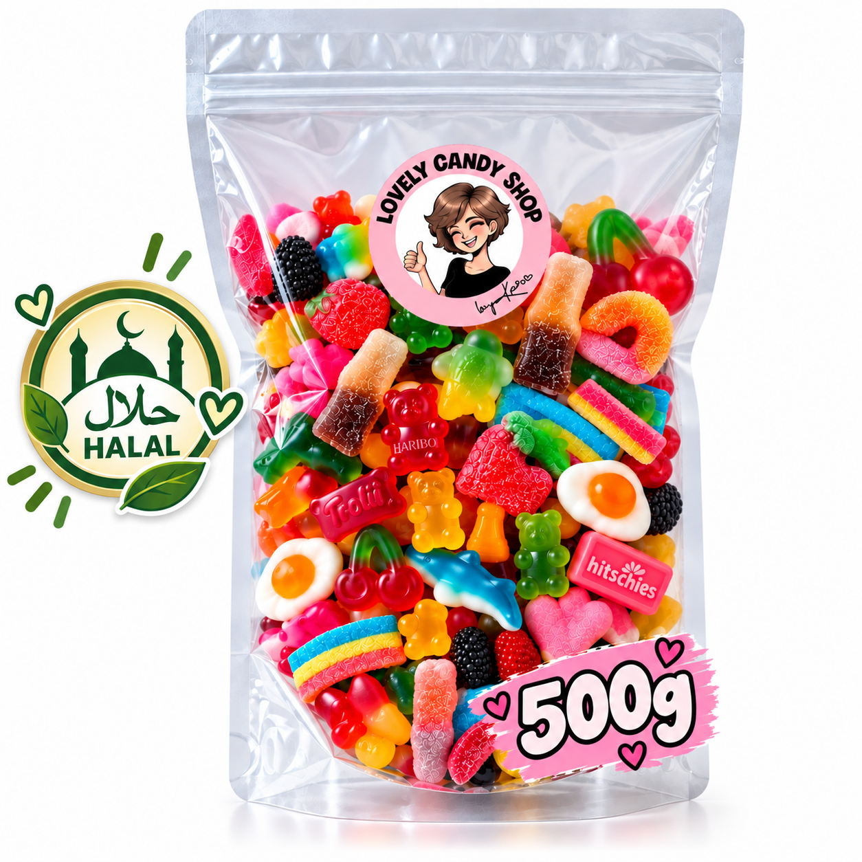 Deine Bunte HALAL Naschtüte 500g