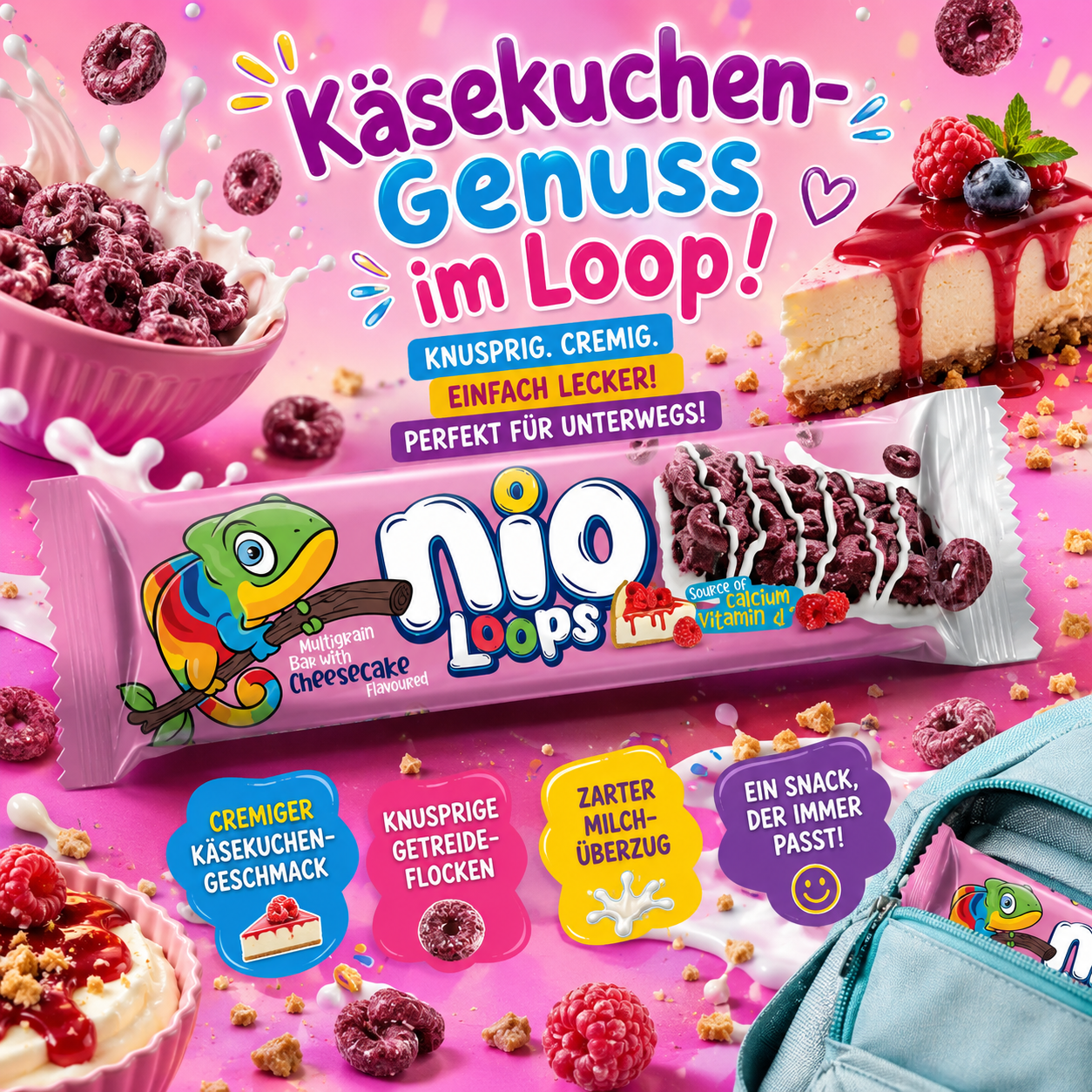 NIO Loops Bar – Cheesecake (23g)