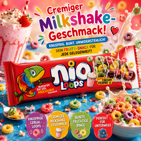 NIO Loops Bar – Milkshake (23g)