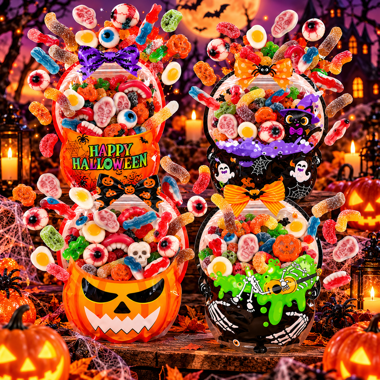 Halloween Fruchtgummi Mix 500g