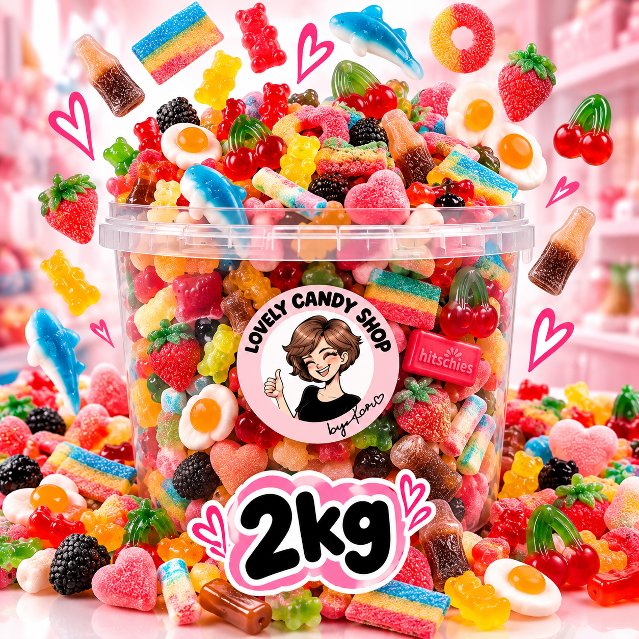 Dein Naschi Eimer 2kg