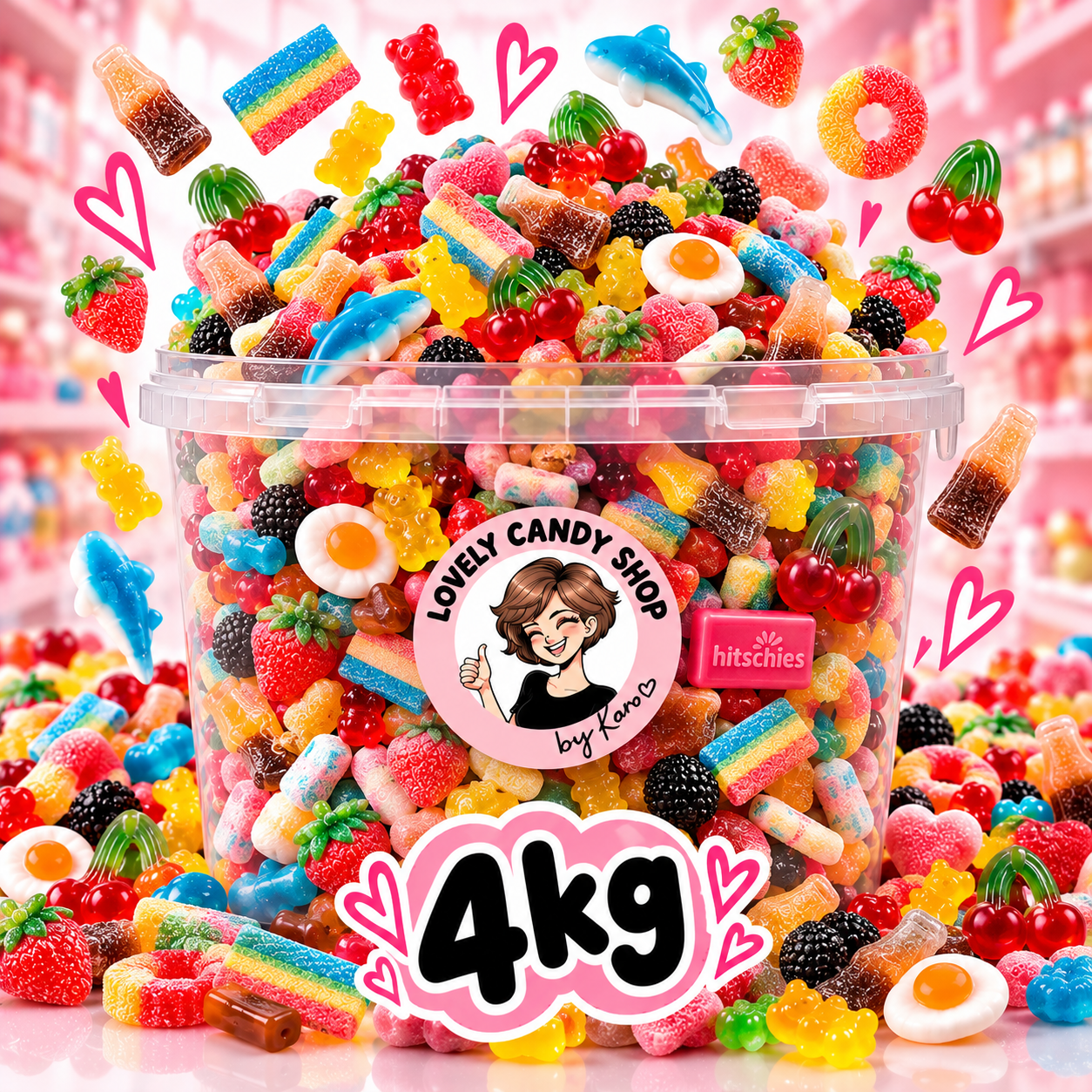 Dein Naschi Eimer 4kg