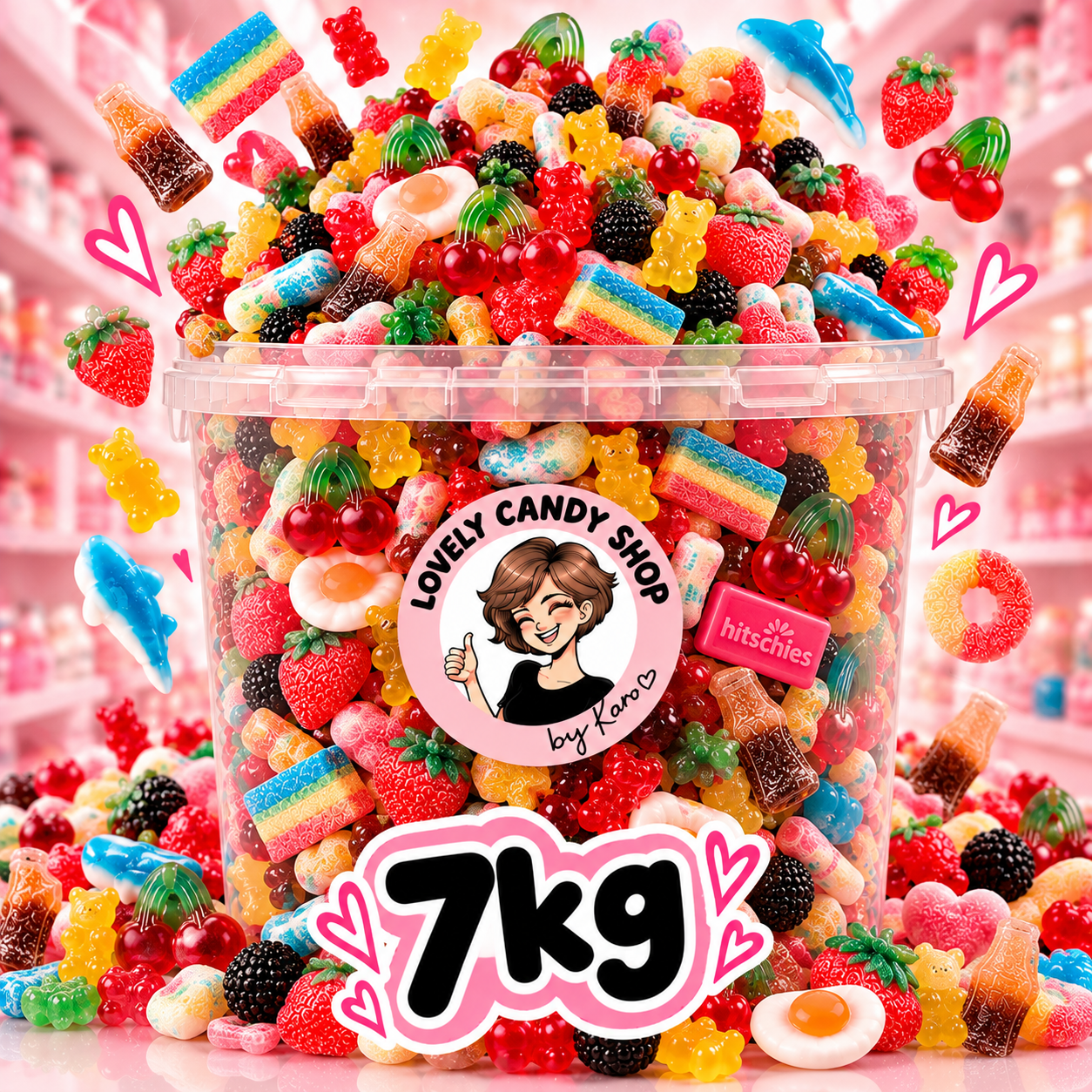 Dein Naschi Eimer 7kg