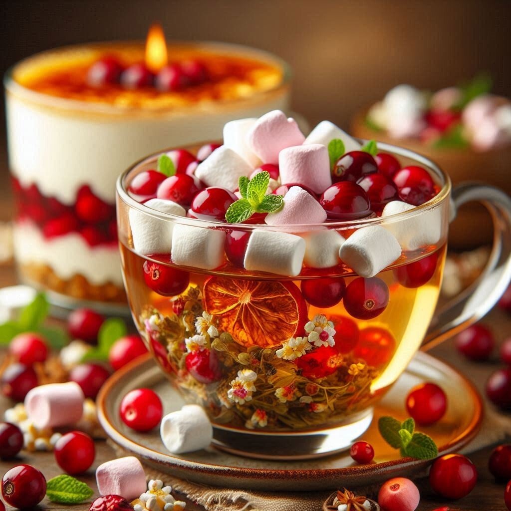 Früchteteemischung Crème Brûlée/Cranberry 100g