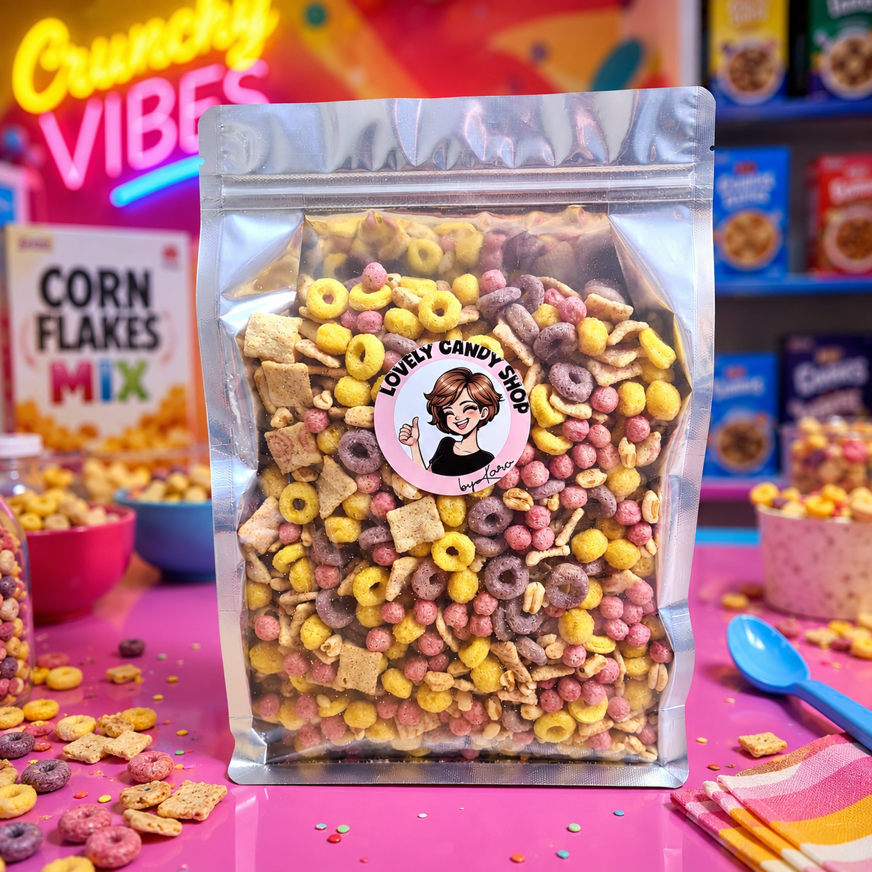 Cornflakes Mix ca. 400g (Frucht)